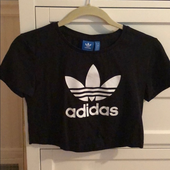 adidas shirt cropped adidas shirt cropped
